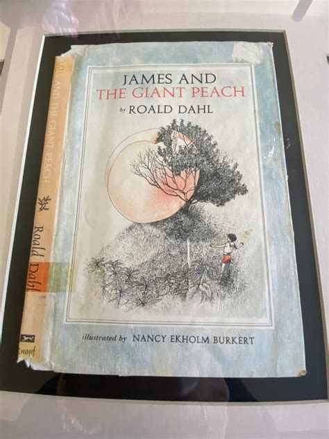 James and the Giant Peach Original Book Cover and Pages by - Etsy