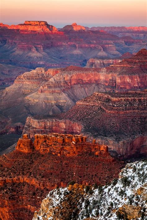 The Living... — Hopi Point at sunset, in Grand Canyon National...