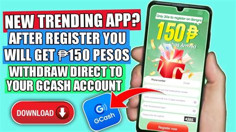 New Trending App Free Pesos Gcash Money After Sign Up Everyday