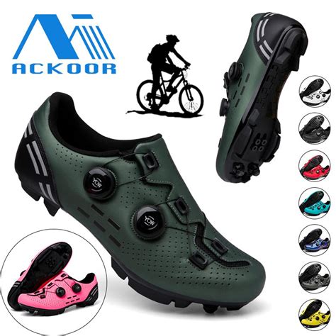 Unisex Cycling Sneakers Men Mtb Shoes Racing Bike Shoes Self Locking