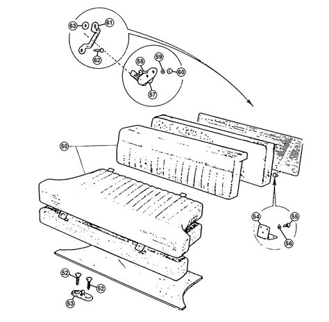 Rear Seat Frames Fittings MGB MGB GT 1962 80 Moss Europe