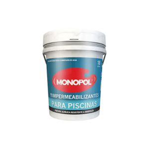 PINTURA IMPERMEABILIZANTE PARA PISCINAS Pinturas Monopol