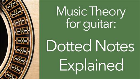 Dotted Notes In Music Here S The Formula For Dotted Notes Youtube