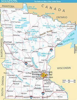 Minnesota Physical Map Mesabi Range Wikipedia | secretmuseum