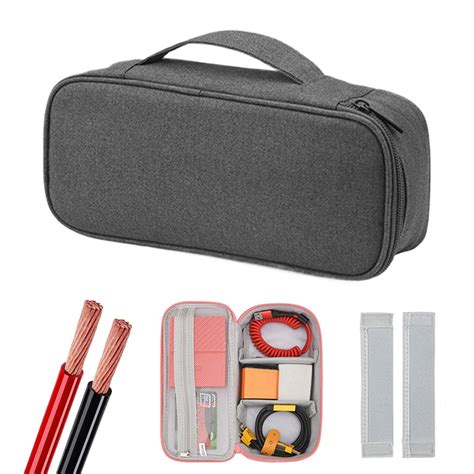 Electronics Organizer Case, Cable Management Bag, Portable Tech