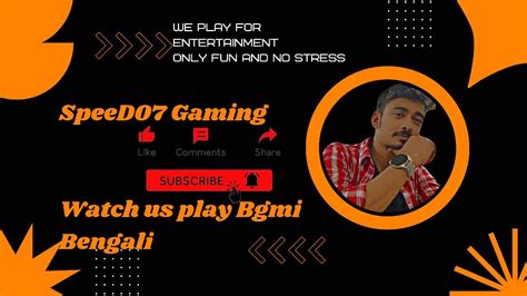 Bengali BGMI Excited Stream Playing Squad Streaming With Turnip