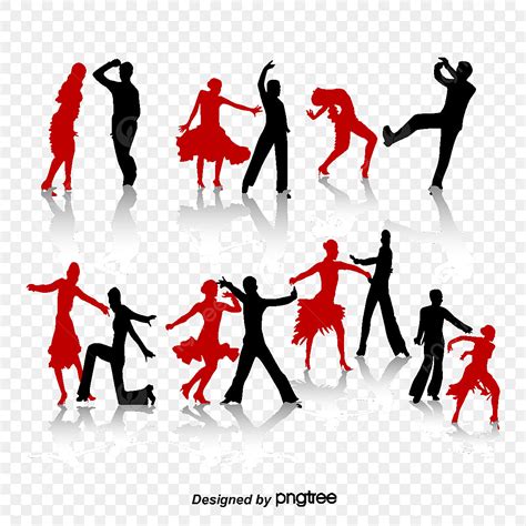 Ballroom Dancing Silhouette PNG Free, Ballroom Dance Action Figures ...