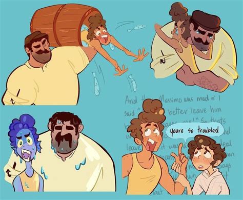 Pin By Carla Bahamondes On Luca Xd In Gay Disney Disney Fan Art