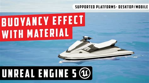 Buoyancy Effect With Material Unreal Engine Tutorial Youtube