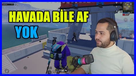 HAVADA BİLE AF YOK PUBG MOBILE YouTube