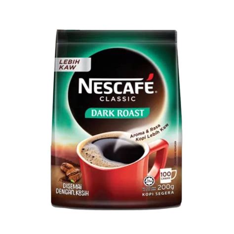 Nescafe Classic Dark Roast Refill Pack 200g Shopee Malaysia