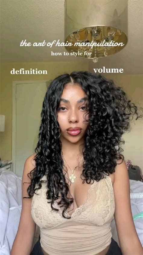 Which Side Is Your Fav Definition Or Volume Long Hair Styles Hairdos For Curly Hair Healthy