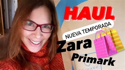 Haul Nueva Temporada Zara Primark Youtube