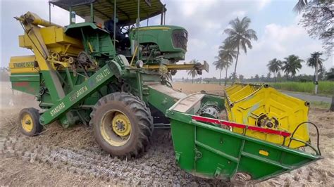 Amazing Paddy Harvesting Machine Awesome Machine For Formers Youtube