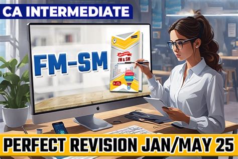 CA Inter FM SM Perfect Revision Book CA Inter FM SM Revision Notes