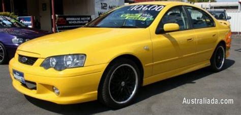 2005 Ford Falcon Ba Mkii Xr6 Yellow Seq Sportshift Sedan Brisbane