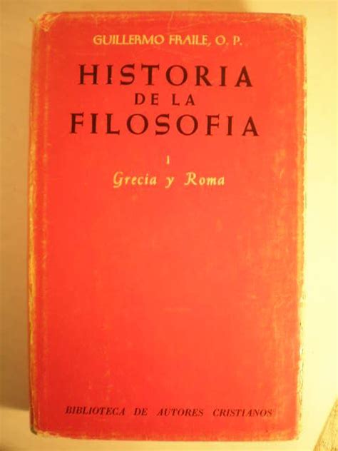 Historia De La Filosofía 7 Vols Tomo I Grecia Y Roma Tomo Ii 1