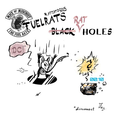 Black Rat Holes A Fuel Rats Cartoon ⛽ The Fuel Rats Artists