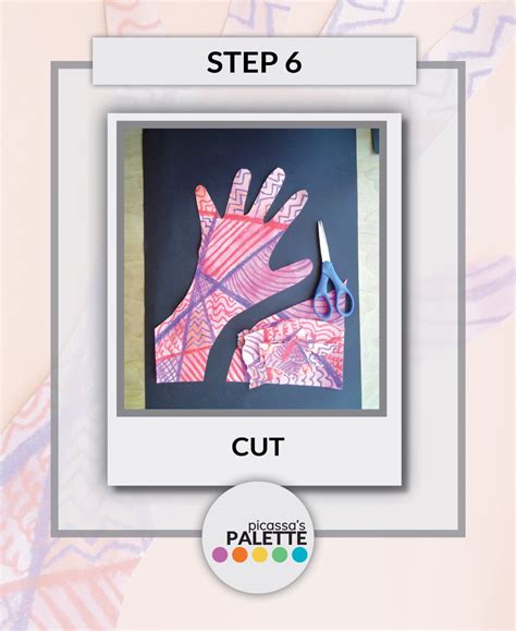 Line Style Watercolor Hands Art Lesson Picassa S Palette