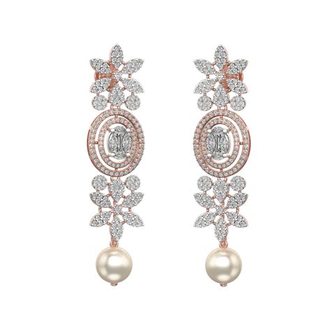 Diamond Earrings In Chennai Khwaahish Diamond Jewellery