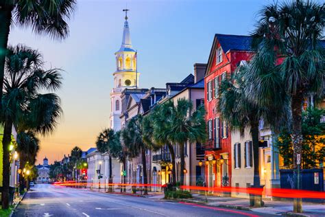 Charleston Na Carolina Do Sul é Uma Das Cidades Mais Preservadas Dos