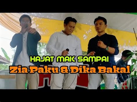 Lagu Lampung HAJAT MAK SAMPAI Zia Paku Dika Bakal Cipt Tamimi