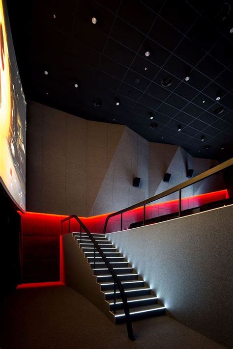 Multiplex Atmocphere Cinema on Behance | Theatre interior, Home theater ...