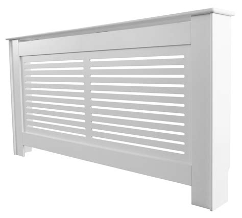 DAANIS: White Radiator Shelf Bq