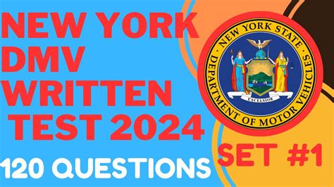 New York Dmv Knowledge Practice Test 2024 Set 1 Dmv Permit Practice