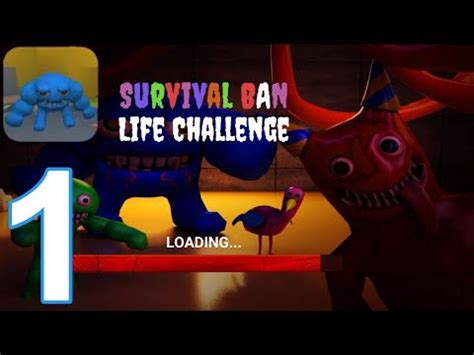 Survival Ban Life Challenge Gameplay Part Garten Of Banban