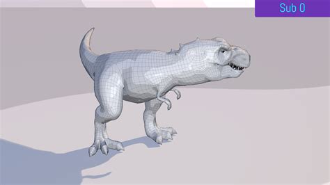 Tyrannosaurus Rex Model Rigged 3d Model 100 C4d Free3d