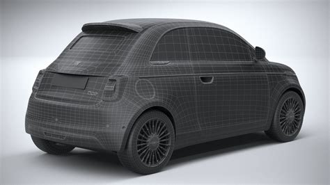 Fiat 500 La Prima 2021 3d Model Cgtrader