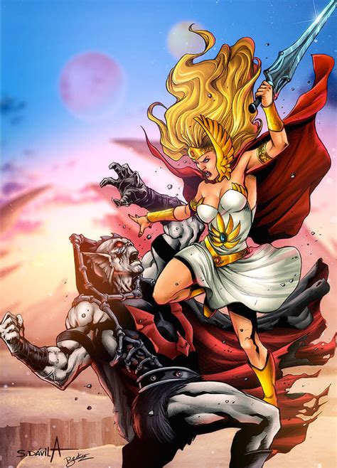 Shera Vs Hordak By Diabolumberto On Deviantart