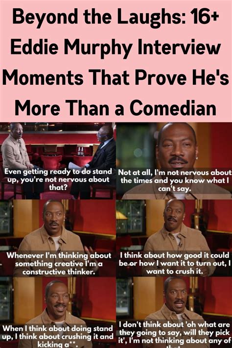 33 Eddie Murphy Interview Moments That Remind Us Hes More