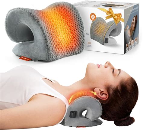 Amazon Heated Neck Stretcher With Digital Display Heat Levels