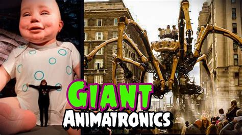 Top Giant Animatronics That Are Pure Nightmare Fuel YouTube