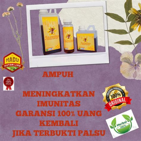 Jual Madu Murni Asli Hutan Sumbawa Multifloral Lebah Madu Jasmine Honey