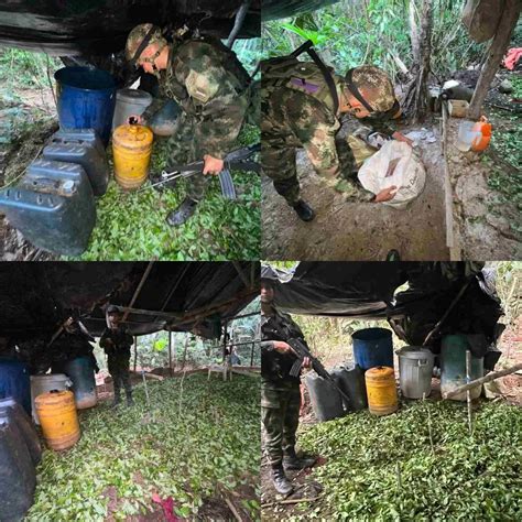 En Puerto Libertador C Rdoba Ej Rcito Destruye Un Laboratorio Para El