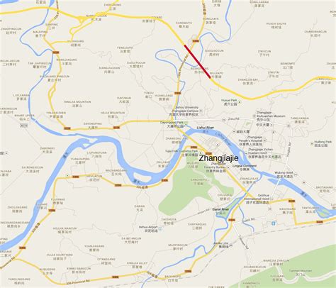 File:ZhangjiajielocationMap.jpg - HighestBridges.com