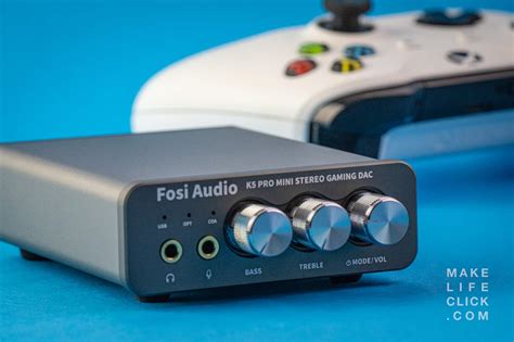 Fosi Audio K5 Pro Review Gaming DAC With Impact