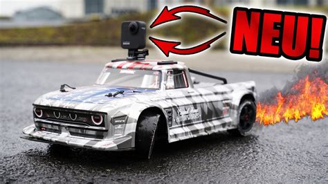 Mit Neuer Kamera Auf Km H Rc Auto Driften Gopro Max Im