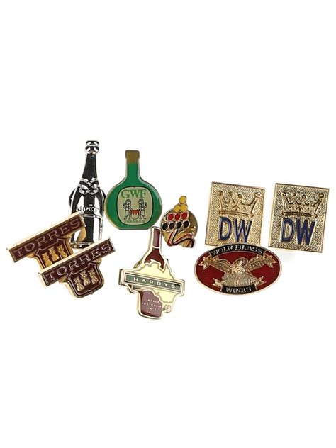 Assorted Wine Lapel Pins Lot 114457 Buy Sell Memorabilia Online