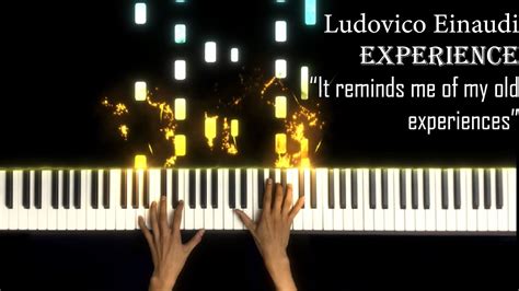 Ludovico Einaudi Experience Piano Cover Youtube