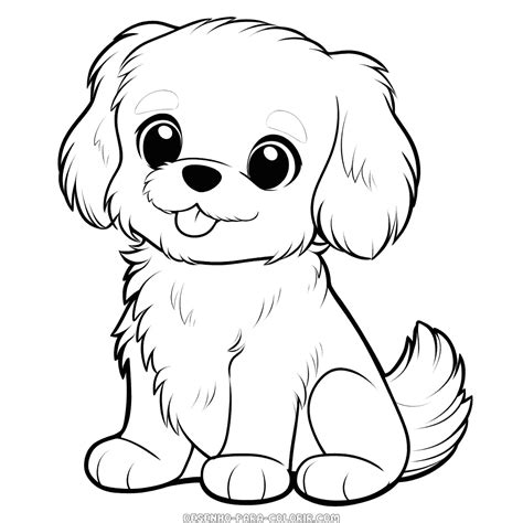 Desenhos De Cachorro Para Colorir Desenho Para Colorir