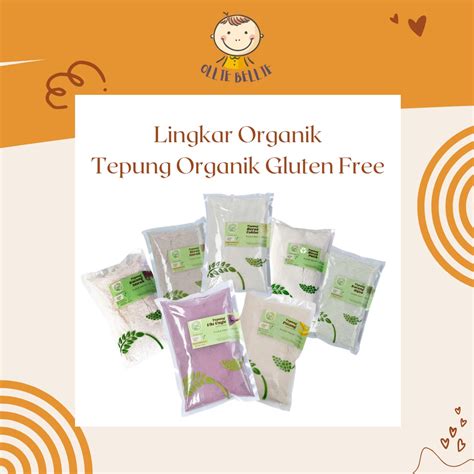 Jual Lingkar Organik Tepung Organik Kemasan Gr Gluten Free Mpasi