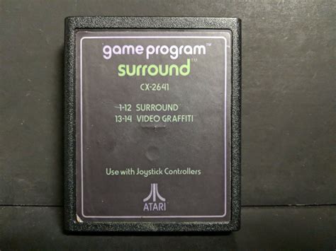 Surround Atari 2600 1977 Cart Only Ebay