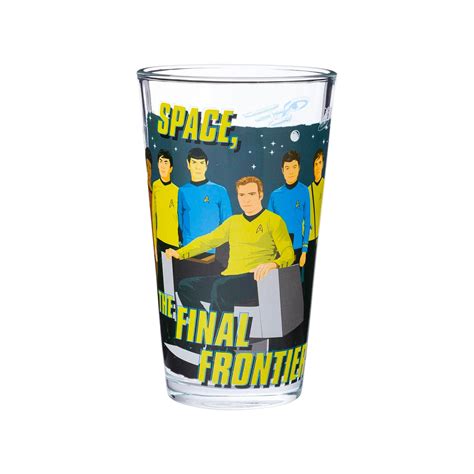 Star Trek The Original Series 16oz Pint Glass Set Collector S Outpost