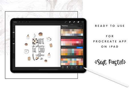 Procreate Color Palette Cappuccino Color Swatches Digital Download