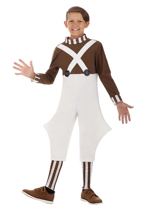 Child Willy Wonka Oompa Loompa Costume