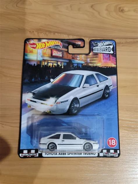 HOT WHEELS PREMIUM Boulevard Toyota AE86 Sprinter Trueno 61 68